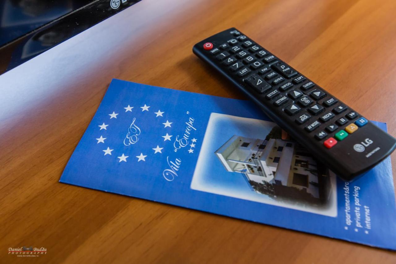 Pensiunea Vila Europa เดวา ภายนอก รูปภาพ